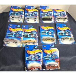 Hot Wheels Lot of 10 Hot Rod Collection